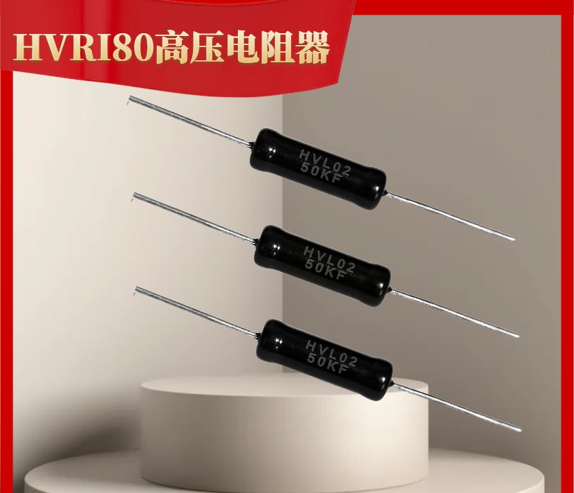 RI80 leaded high-voltage resistors